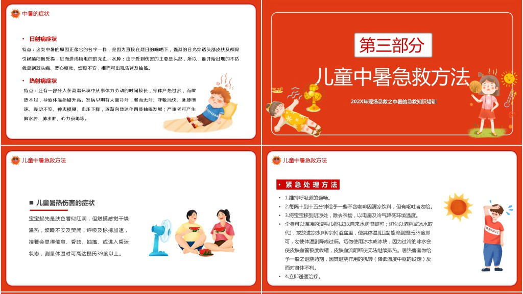 夏天热中暑的预防及防治PPT课件 夏天热中暑的预防及防治PPT课件
