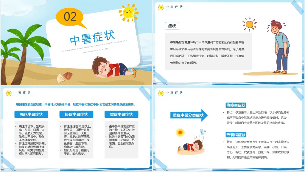 小学生防中暑知识讲座PPT课件 小学生防中暑知识讲座PPT课件