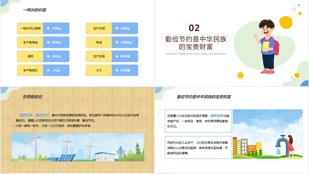 勤俭节约从我做起班会流程PPT课件 勤俭节约从我做起班会流程PPT课件