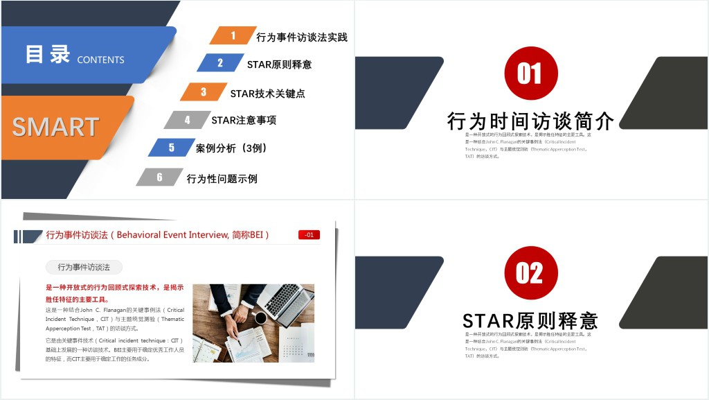 企业star原则工作总结PPT