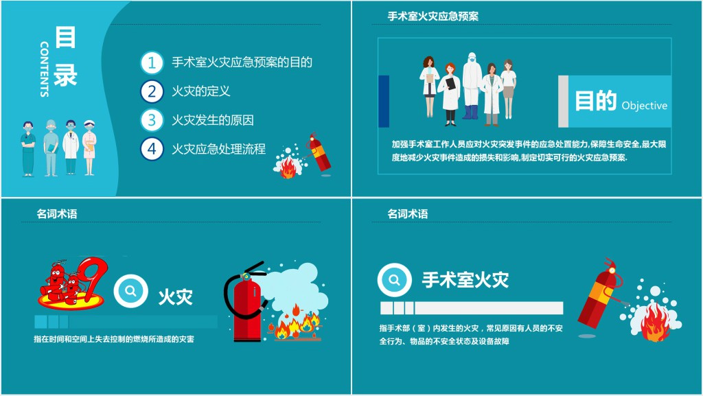 手术室火灾应预案知识PPT课件 手术室火灾应预案知识PPT课件