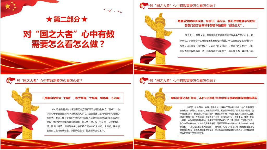 论“国之大者”与“心中有数”PPT党课 论“国之大者”与“心中有数”PPT党课