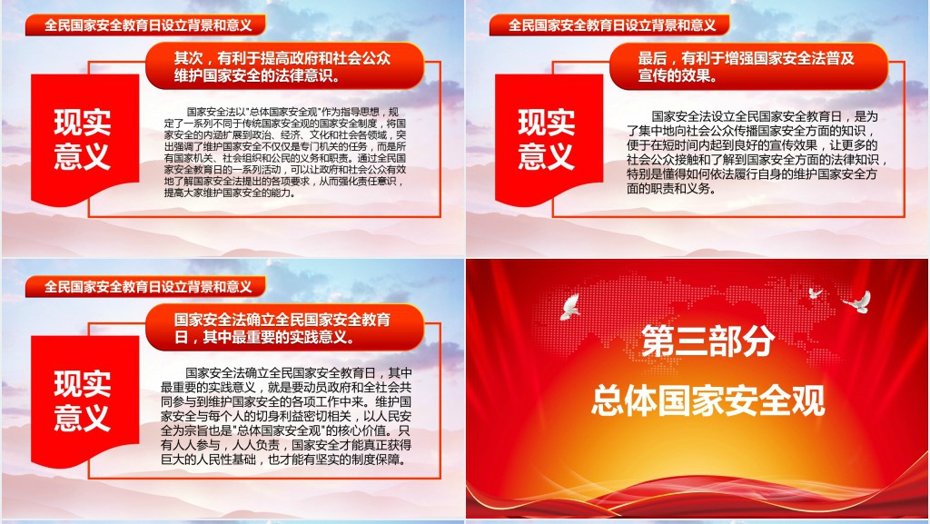 党政风全民国家安全教育日PPT党课 党政风全民国家安全教育日PPT党课