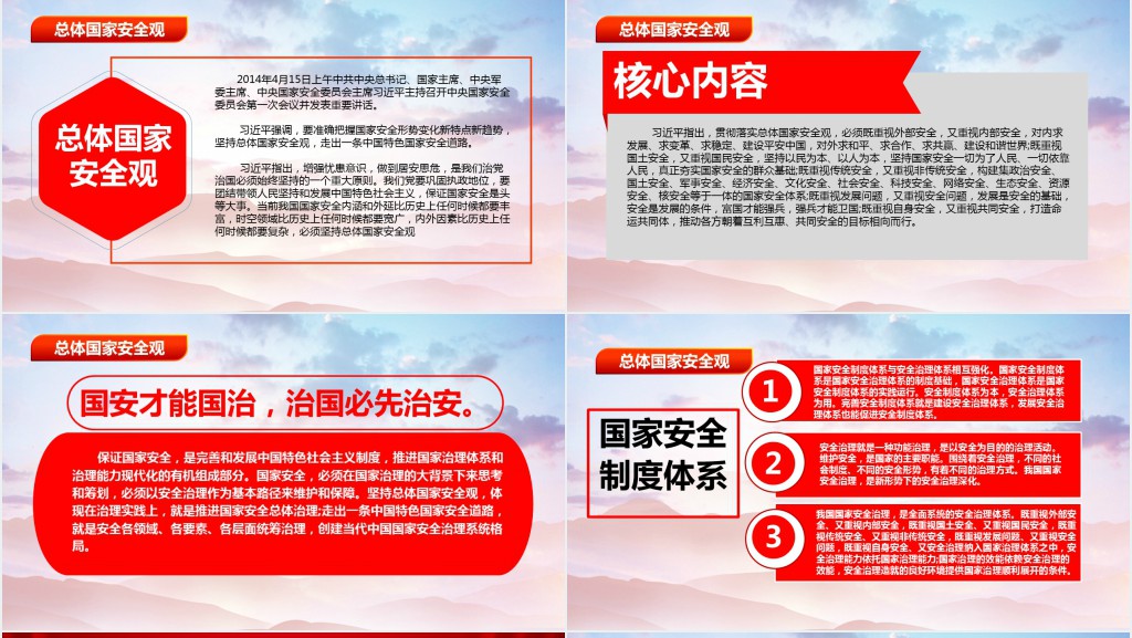 党政风全民国家安全教育日PPT党课 党政风全民国家安全教育日PPT党课