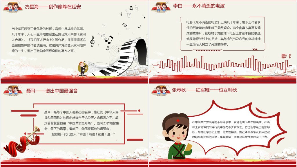 党史上的著名人物系列一PPT党课 党史上的著名人物系列一PPT党课