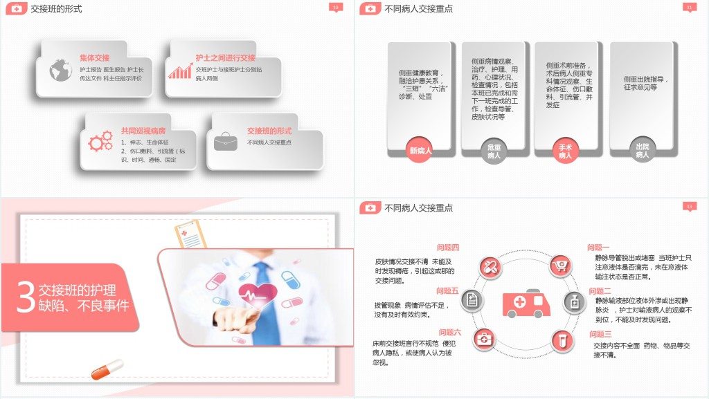 护理交接班制度内容培训PPT课件 护理交接班制度内容培训PPT课件