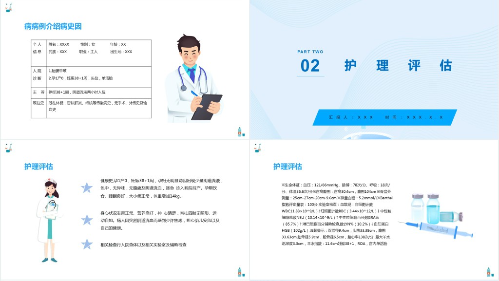 胎膜早破病人的护理常规措施PPT模板