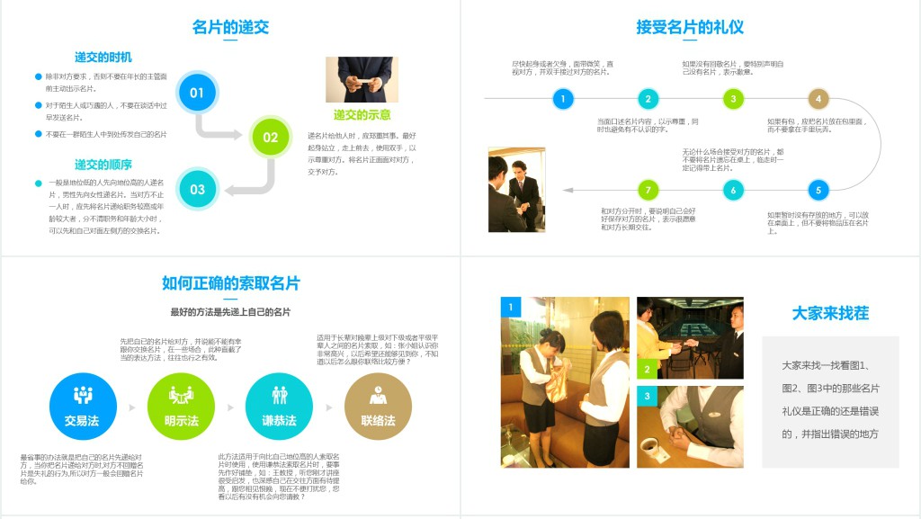 企业注重员工商务礼仪培训课程PPT课件