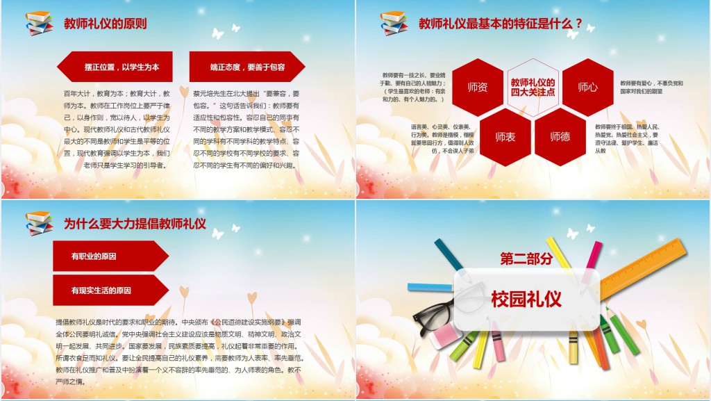 中小学教师礼仪培训PPT课件 中小学教师礼仪培训PPT课件