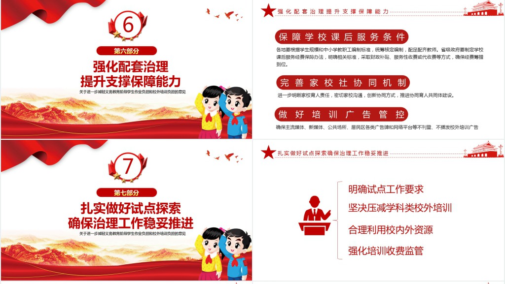 小学九年义务教育双减政策解读PPT课件 小学九年义务教育双减政策解读PPT课件