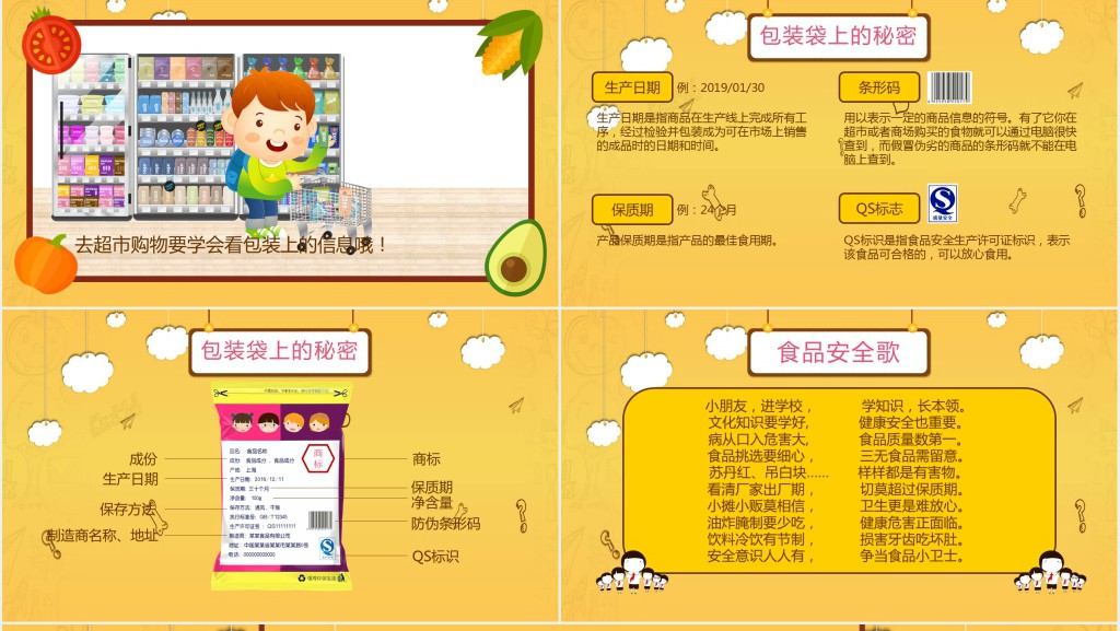 加强食品安全教育主题班会教案PPT课件 加强食品安全教育主题班会教案PPT课件