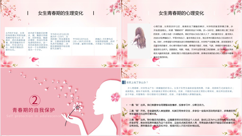 学校校园预防性侵害安全教育主题班会课PPT课件