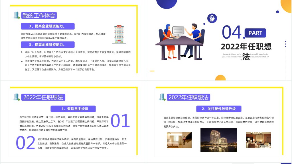 酒店餐饮经理述职报告PPT范文 酒店餐饮经理述职报告PPT范文
