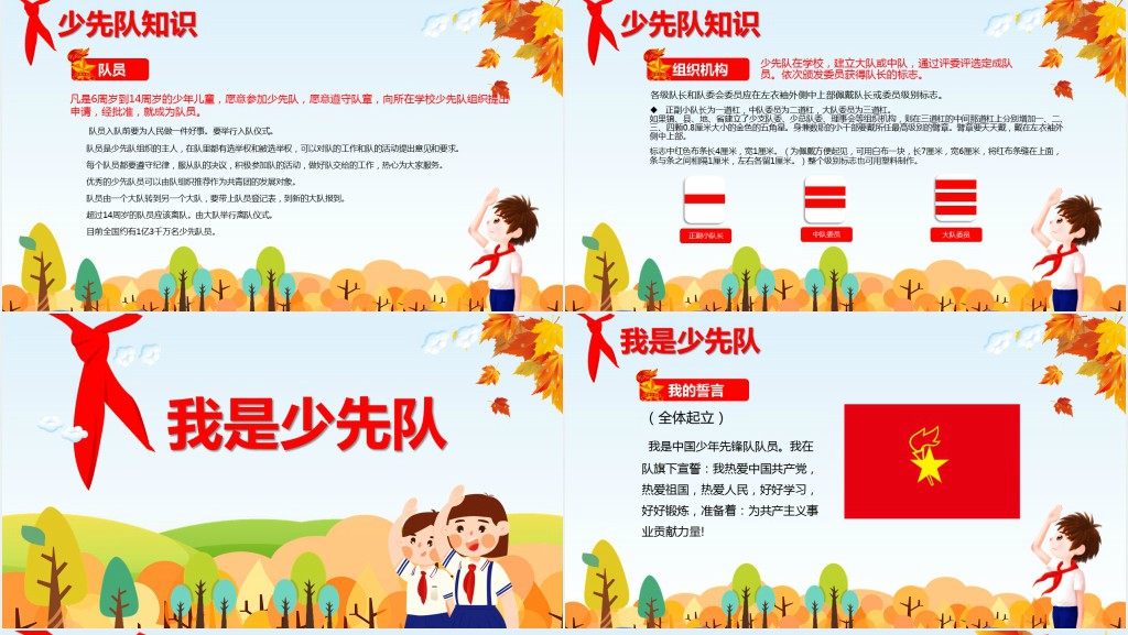 中国少先队周年诞辰主题队课PPT课件 中国少先队周年诞辰主题队课PPT课件