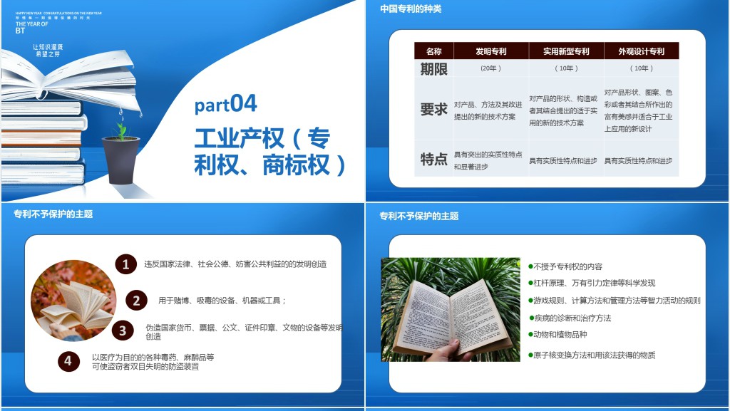 世界知识产权日宣传主题PPT模板 世界知识产权日宣传主题PPT模板