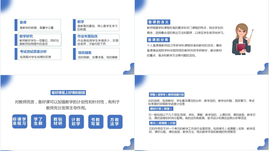 新教师入职培训PPT马卡龙绿色婉约秋季开学教师教学规范培训及建议课件