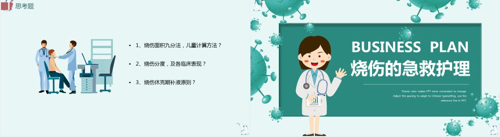 烧伤的急救护理常规措施PPT模板 烧伤的急救护理常规措施PPT模板