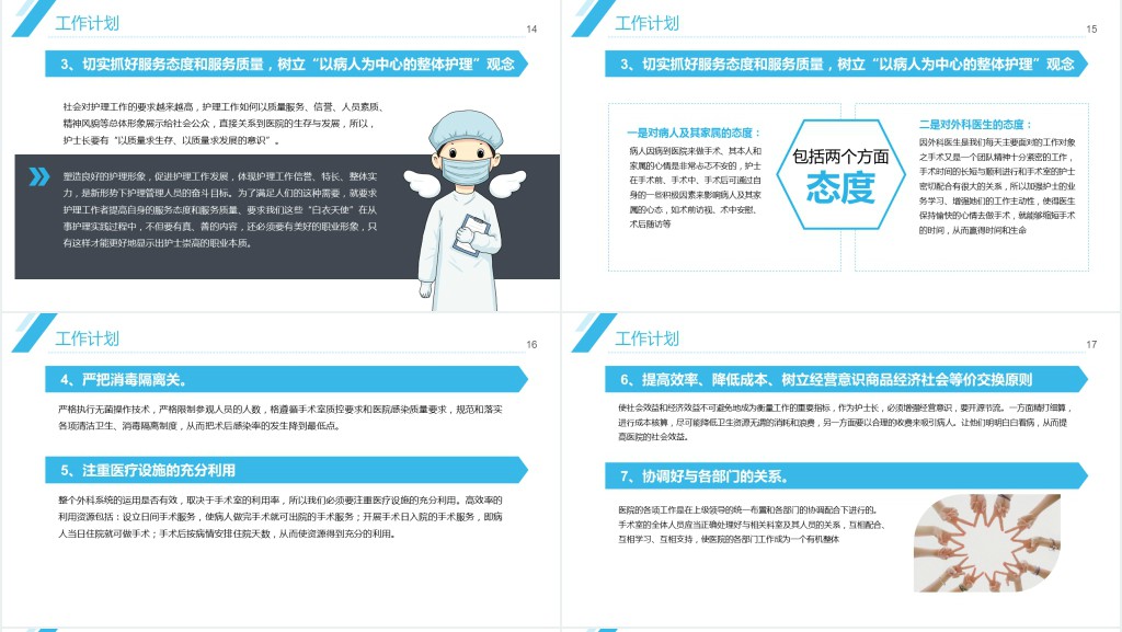 手术科室的护士长竞聘竞选PPT模板 手术科室的护士长竞聘竞选PPT模板