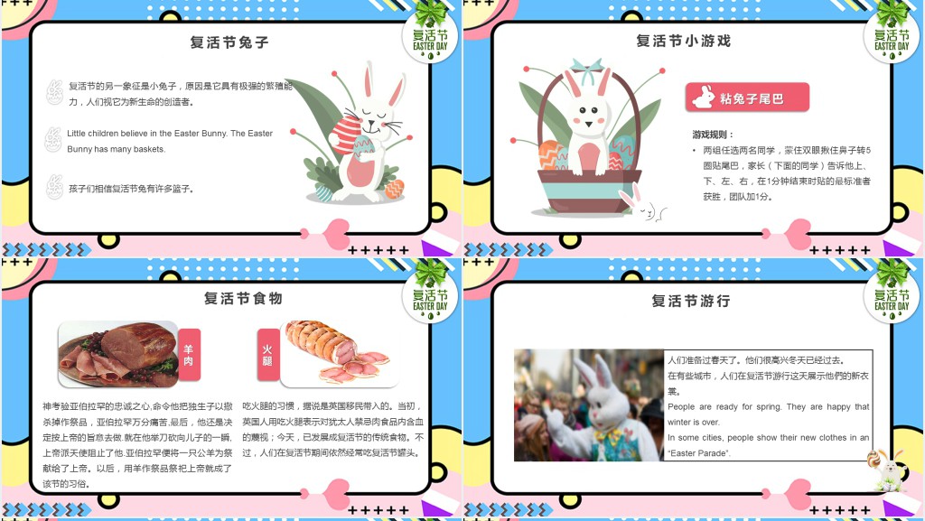 复活节由来和习俗PPT课件 复活节由来和习俗PPT课件