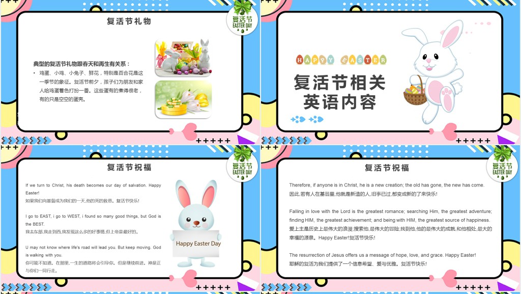 复活节由来和习俗PPT课件 复活节由来和习俗PPT课件