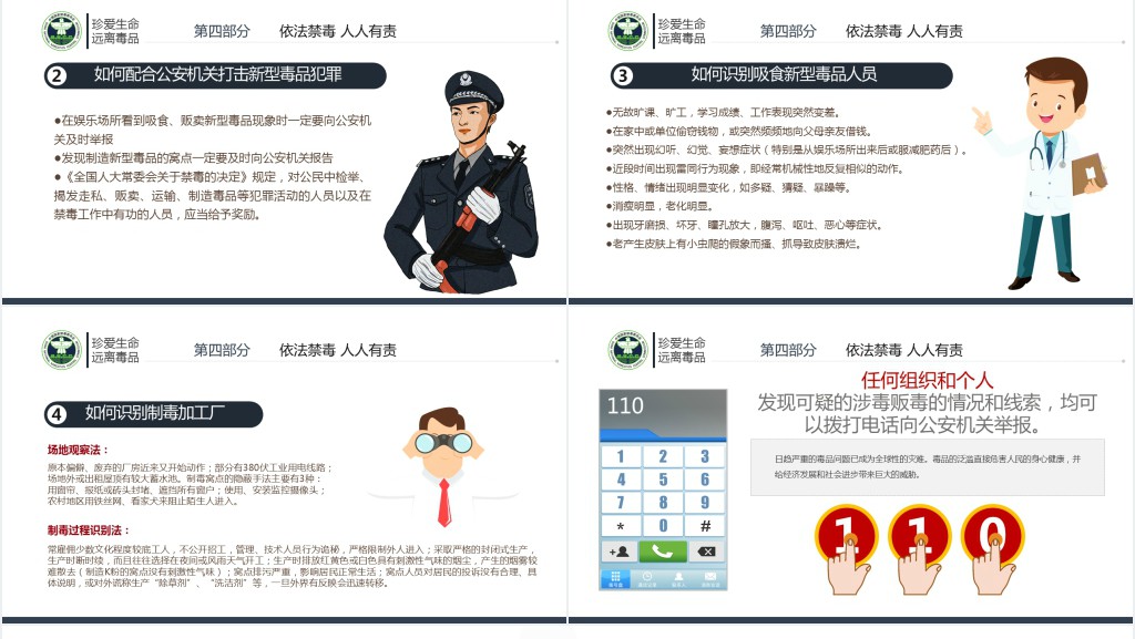 国际禁毒日基本知识讲座PPT课件 国际禁毒日基本知识讲座PPT课件