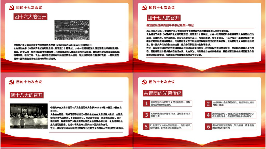 共产主义青年团团史共青团发展历程及重要会议团PPT课件 共产主义青年团团史共青团发展历程及重要会议团PPT课件