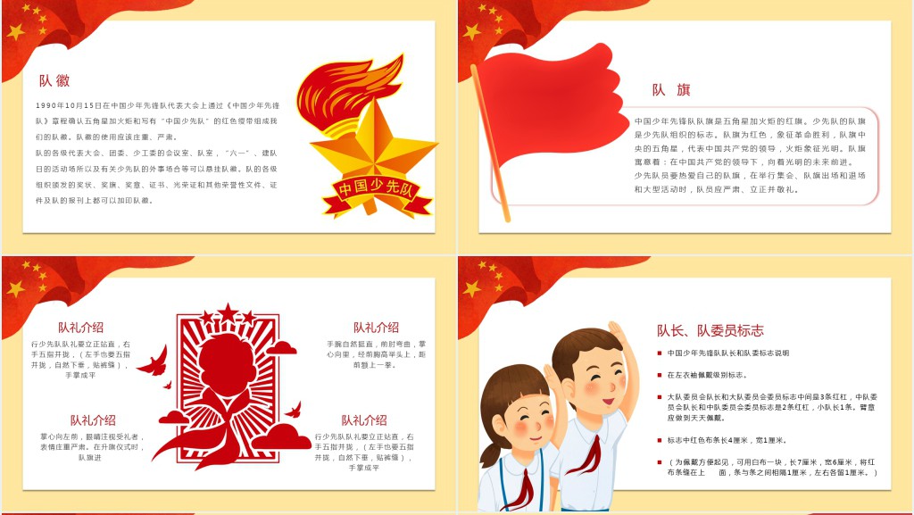 中国少年先锋队诞辰日教案PPT课件 中国少年先锋队诞辰日教案PPT课件