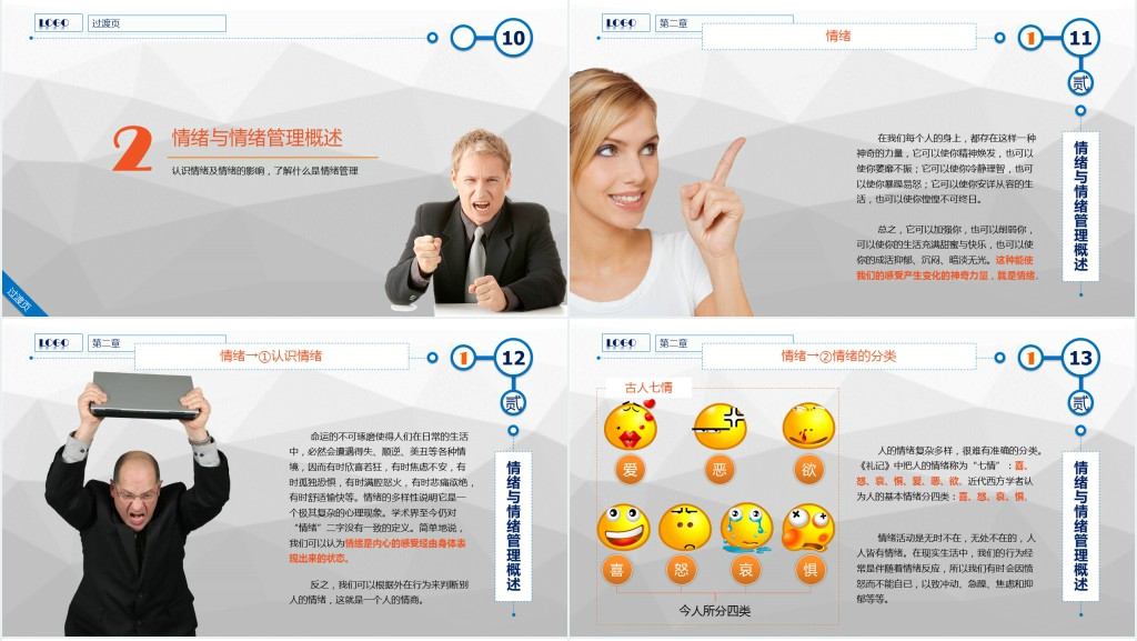 企业员工情绪管理培训课程PPT课件 企业员工情绪管理培训课程PPT课件