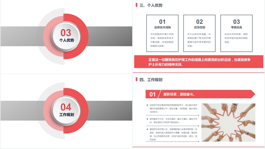 重症icu护士长竞聘PPT模板 重症icu护士长竞聘PPT模板