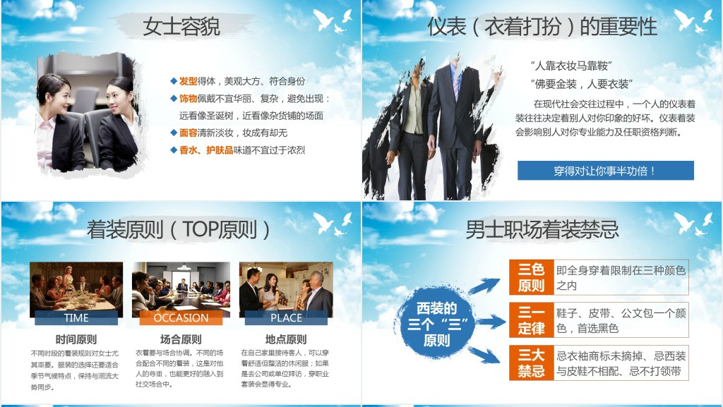 礼仪的力量礼仪职业形象培训PPT课件