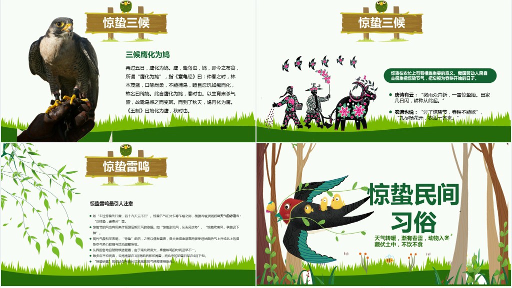 惊蛰主题班会课件图文