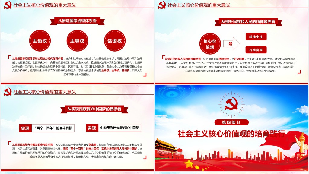 学习贯彻社会主义核心价值观党建PPT党课 学习贯彻社会主义核心价值观党建PPT党课