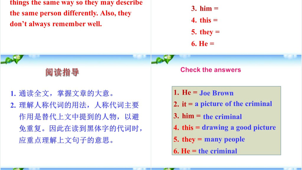 What does he look like英语PPT课件 What does he look like英语PPT课件