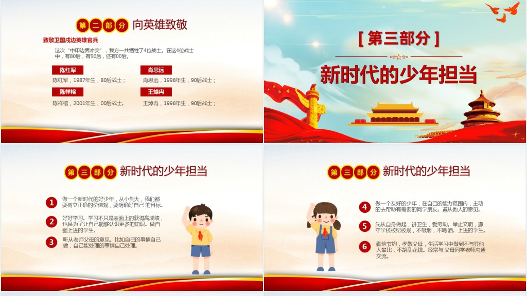 学党史守初心共成长小学生学习党史主题队会PPT课件 学党史守初心共成长小学生学习党史主题队会PPT课件