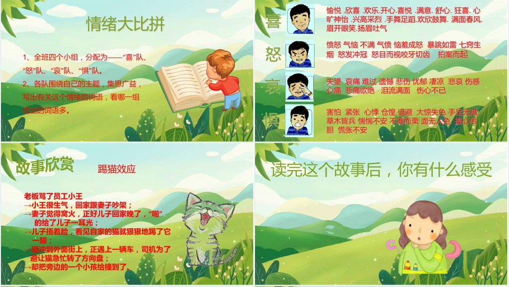 中小学学生我的情绪我做主主题班会PPT课件 中小学学生我的情绪我做主主题班会PPT课件