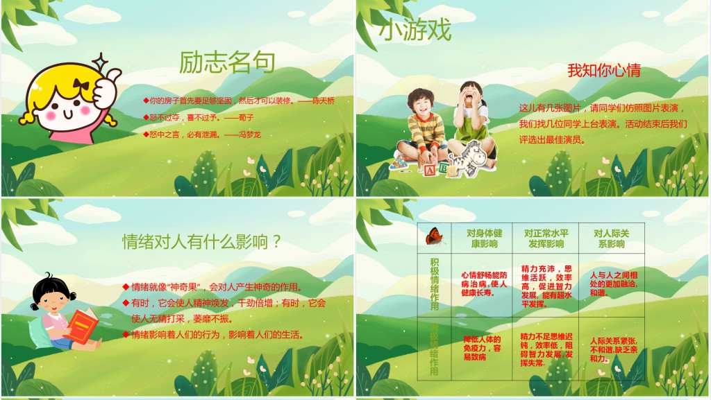 中小学学生我的情绪我做主主题班会PPT课件 中小学学生我的情绪我做主主题班会PPT课件