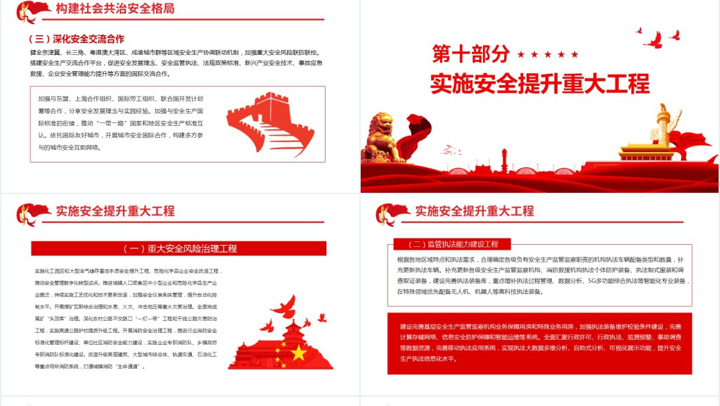 十四五国家安全生产规划PPT党课 十四五国家安全生产规划PPT党课