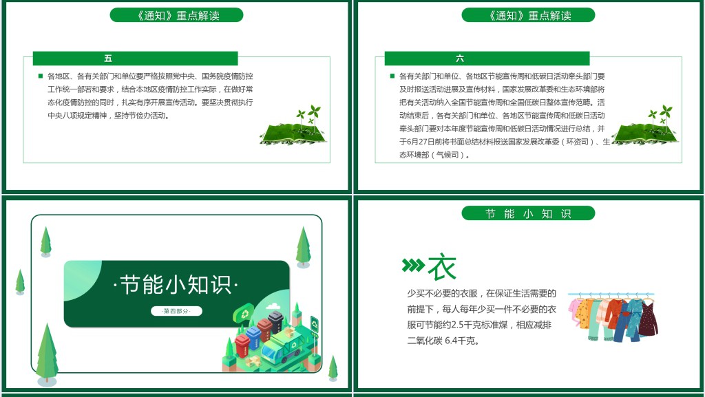 绿色全国低碳日宣传周课件 绿色全国低碳日宣传周课件