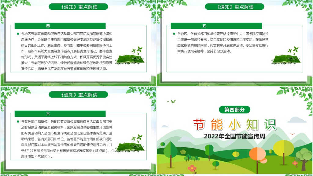 全国低碳青年宣传周PPT模板 全国低碳青年宣传周PPT模板