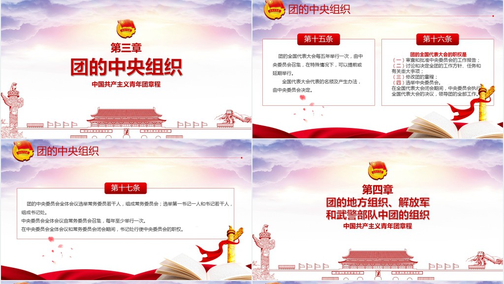 新时代的共青团员PPT团课课件