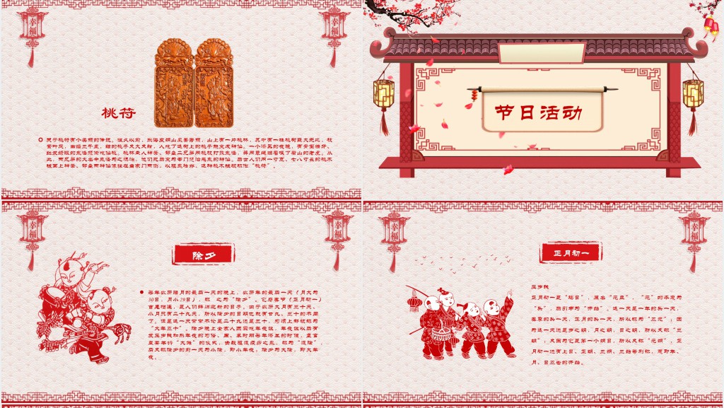 小学春节习俗主题班会PPT课件 小学春节习俗主题班会PPT课件
