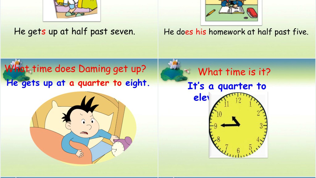 I will be home at 7 oclock英语PPT课件 I will be home at 7 oclock英语PPT课件