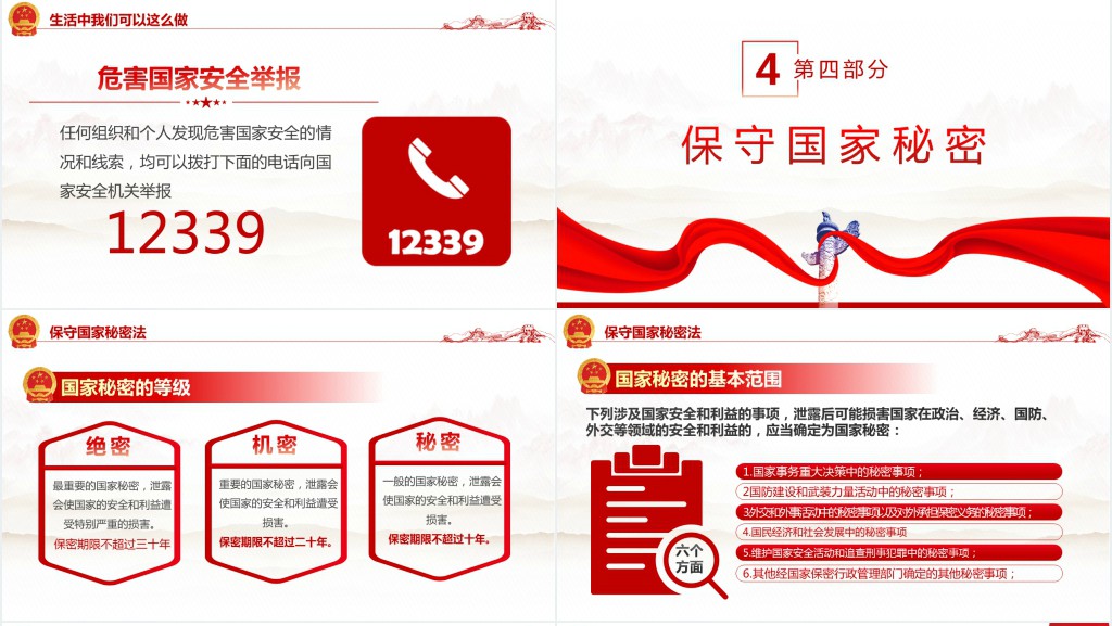 全民国家安全教育日国家安全人人有责主题班会PPT课件 全民国家安全教育日国家安全人人有责主题班会PPT课件