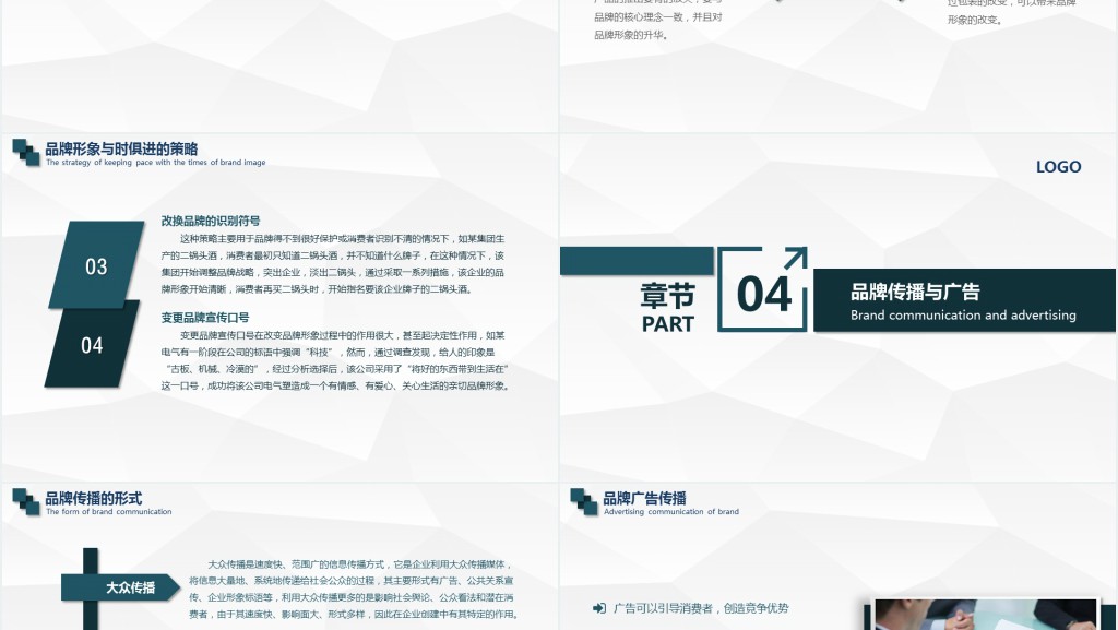 商务企业品牌营销技巧团队管理PPT模板
