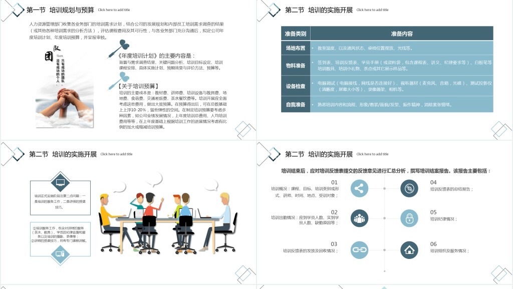 团队管理员工培训公司企业培训PPT模板