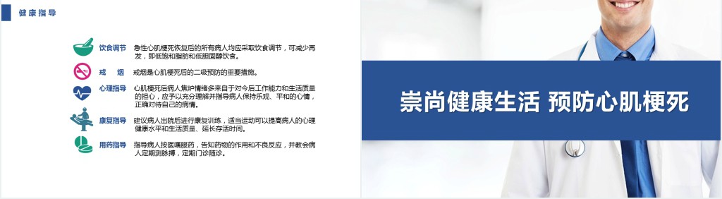 急诊急性心肌梗死护理查房PPT模板 急诊急性心肌梗死护理查房PPT模板