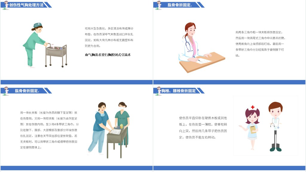 多发伤疾病护理查房PPT模板