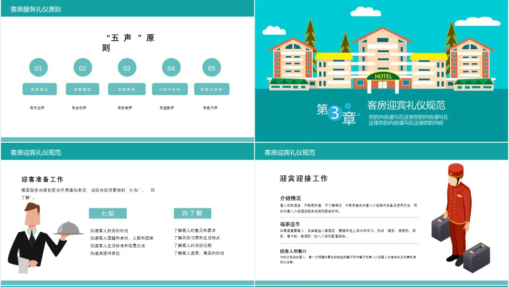酒店客房服务礼仪讲义PPT课件 酒店客房服务礼仪讲义PPT课件