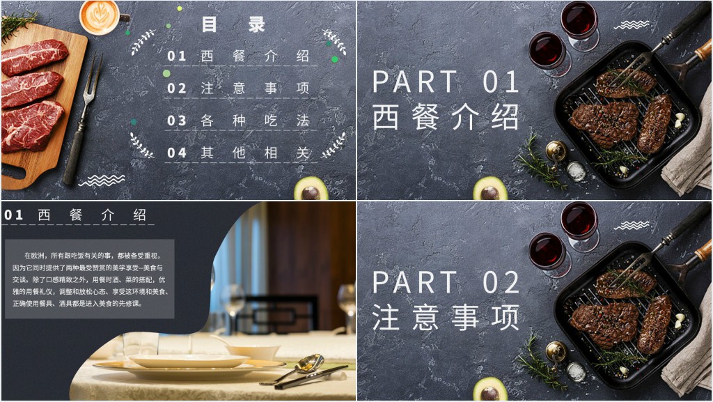 西餐文化礼仪事项培训PPT课件 西餐文化礼仪事项培训PPT课件