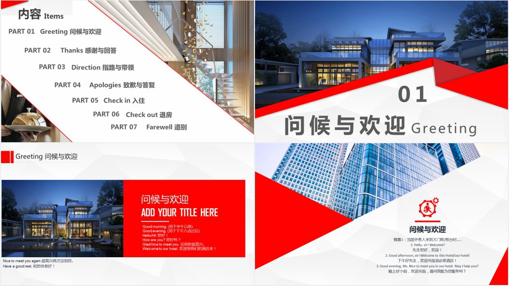 酒店英语培训基础篇PPT课件